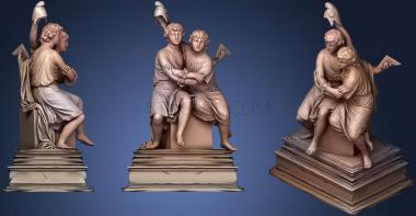 3D model Statue 117 (STL)